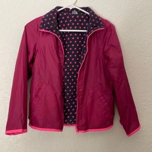 Cute reversible outwear jacket for girls